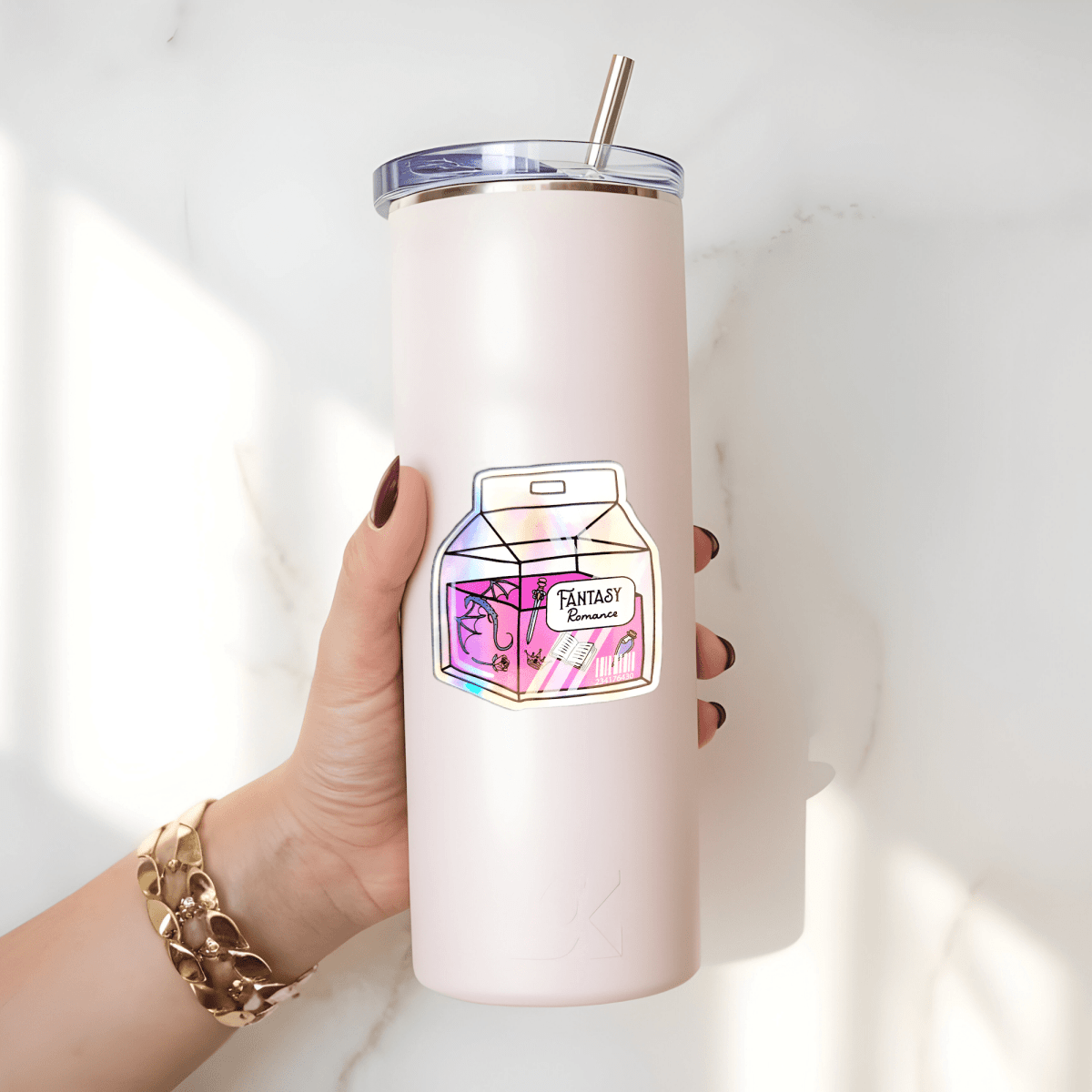 Bookish Milk Carton Stickers | Smut Reader, Romantasy Reader, Fantasy Romance, Historical Romance - KWL Creations