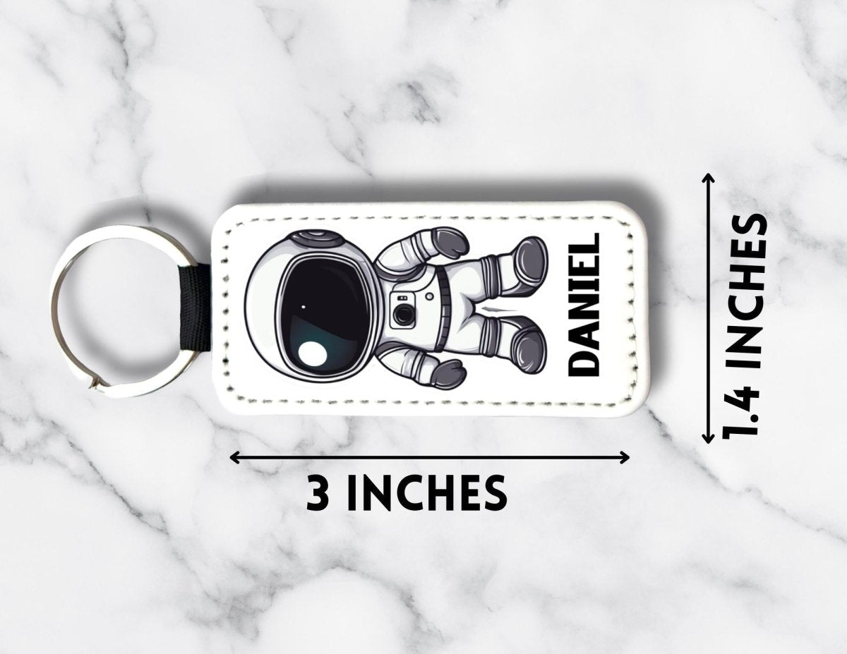 Custom Astronaut Keychain: Personalized Space Gift for Kids - KWL Creations