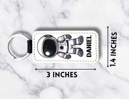 Custom Astronaut Keychain: Personalized Space Gift for Kids - KWL Creations