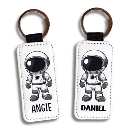 Custom Astronaut Keychain: Personalized Space Gift for Kids - KWL Creations