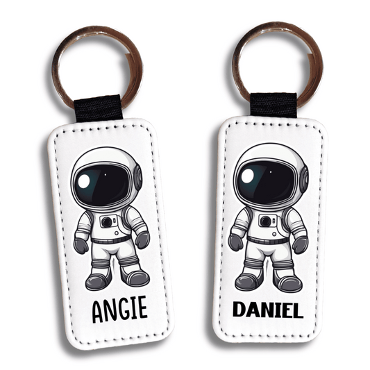 Custom Astronaut Keychain: Personalized Space Gift for Kids - KWL Creations