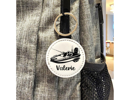 Custom Boat Keychain: Personalized Nautical Gift, 9 Styles - KWL Creations