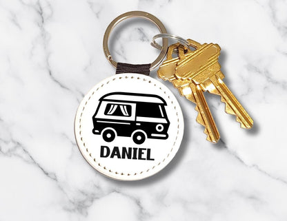 Custom Camper Keychain with Name – Personalized RV Key Chain - KWL Creations