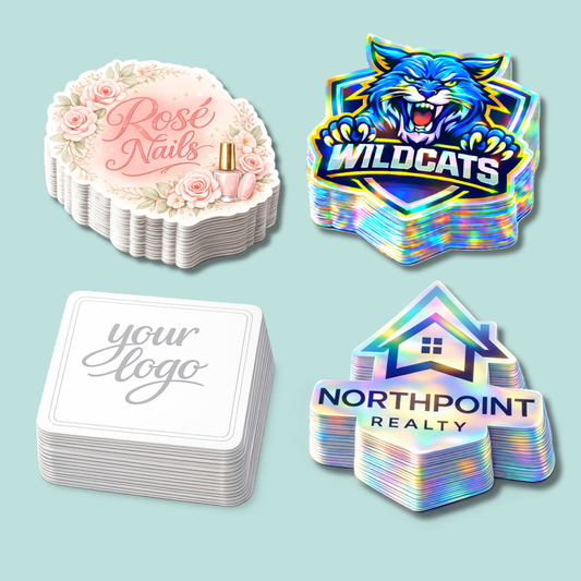 Custom Cut to Shape Die Cut Stickers - KWL Creations