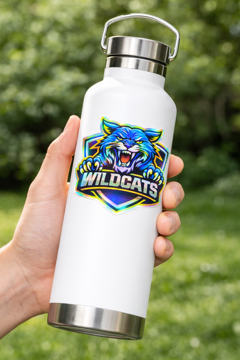 Custom Die Cut Stickers (Logo & Custom Designs) – White or Holographic Premium Vinyl, Waterproof - KWL Creations