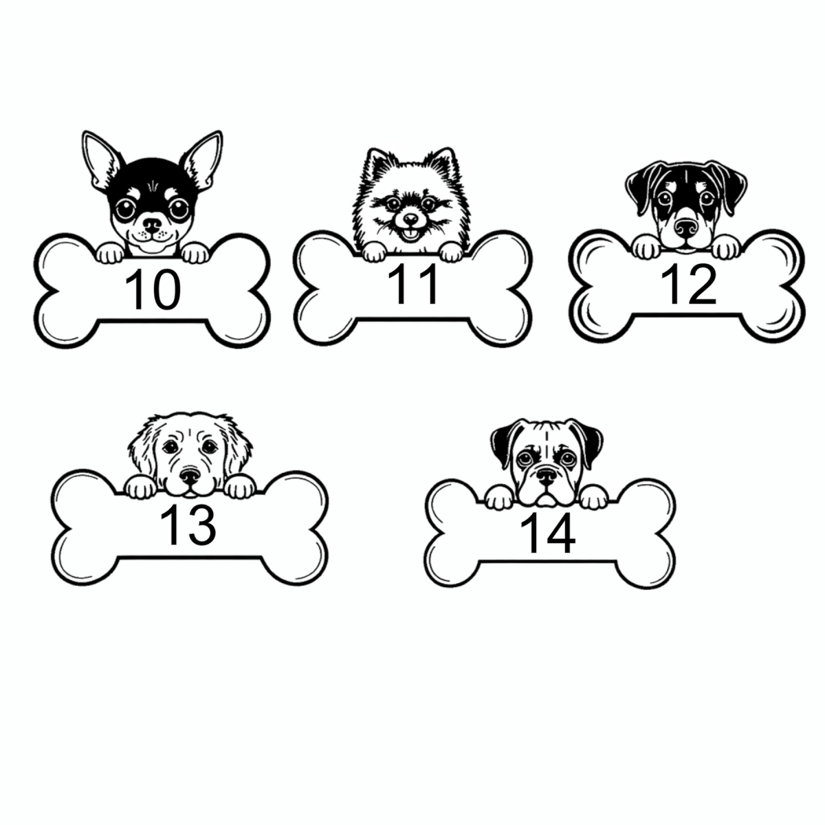 Custom Dog Name Sticker | Personalized Holographic Pet Decal - KWL Creations