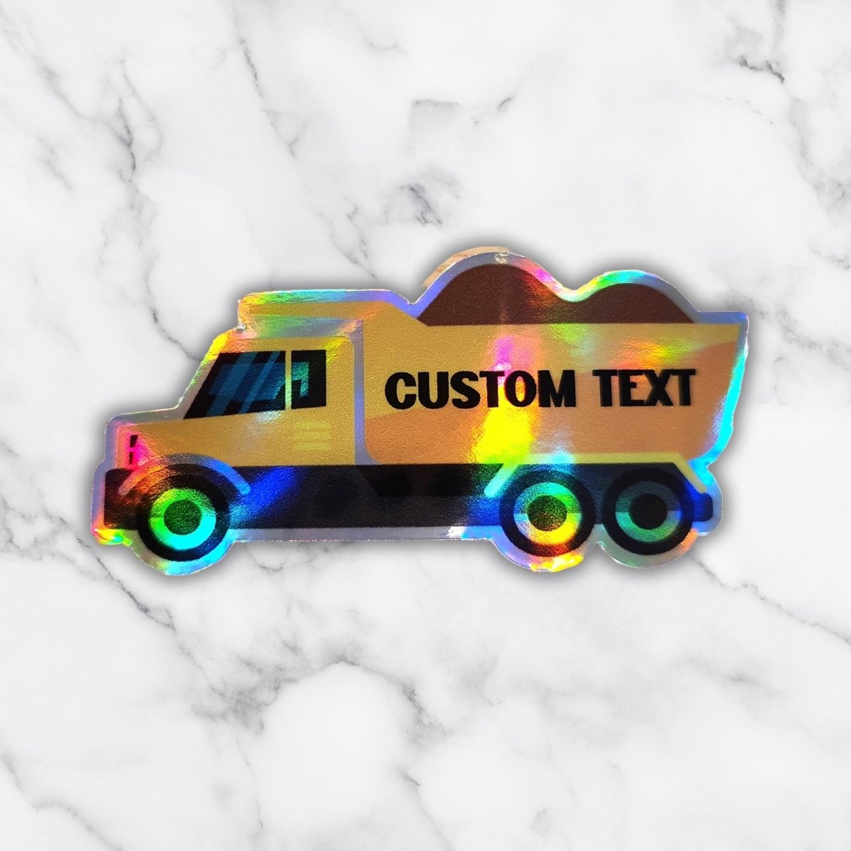 Custom Dump Truck Sticker – Personalized Construction Sticker - KWL Creations