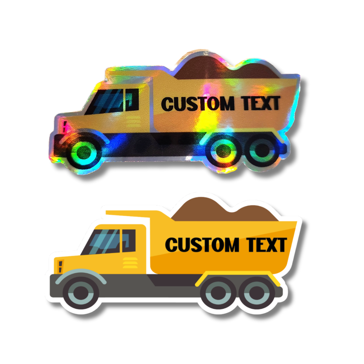 Custom Dump Truck Sticker – Personalized Construction Sticker - KWL Creations