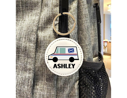 custom name keychain for mail carrier