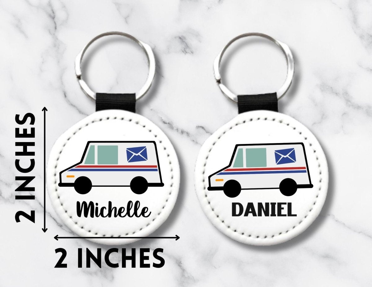 delivery driver appreciation gift keychain