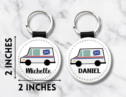 delivery driver appreciation gift keychain