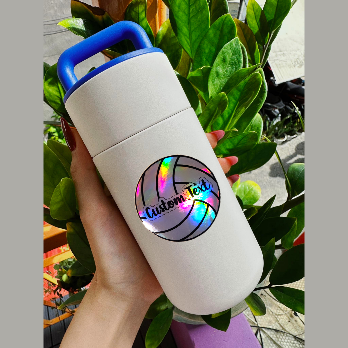 Custom Name Volleyball Sticker - KWL Creations