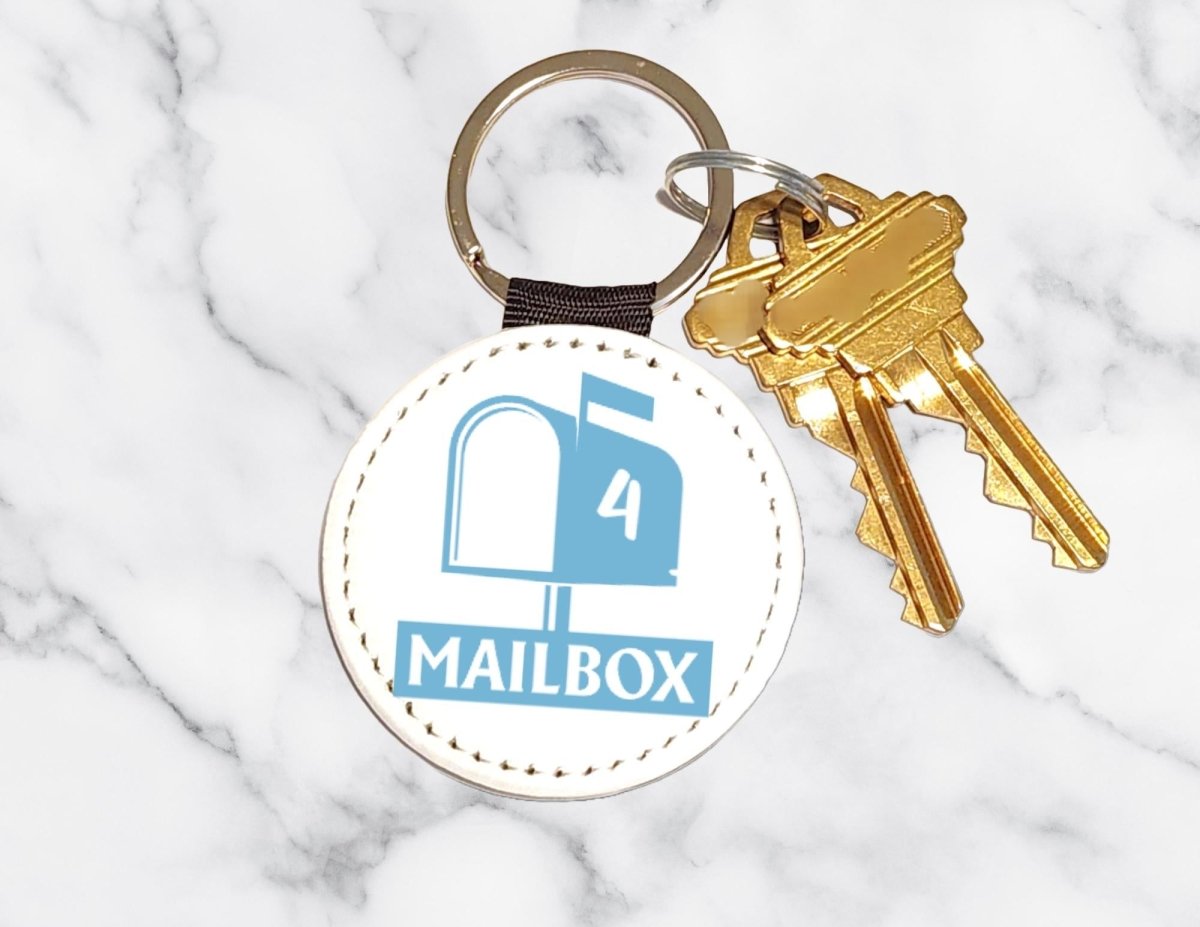 Custom Number Mailbox Key Chain - KWL Creations