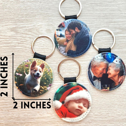 wedding photo keychain custom keepsake