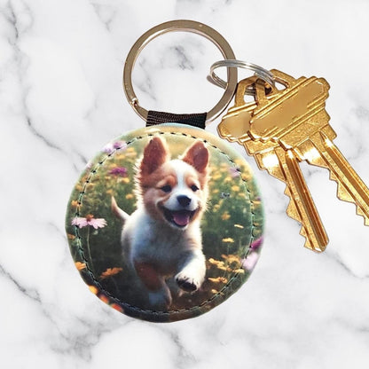 pet photo keychain personalized gift