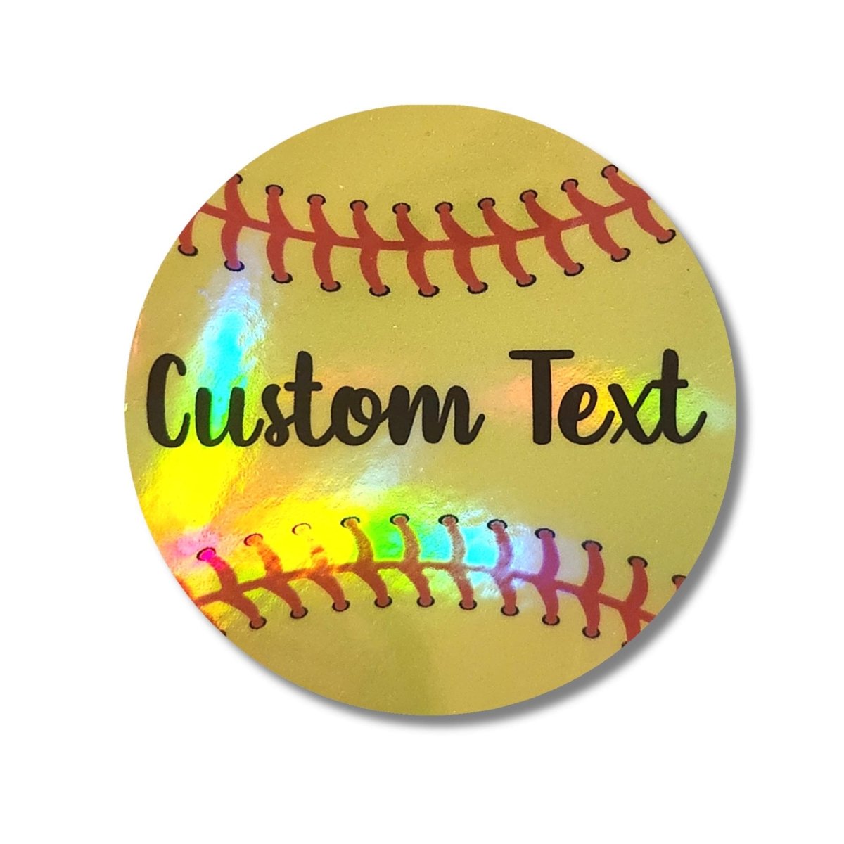 Custom Softball Name Sticker - KWL Creations