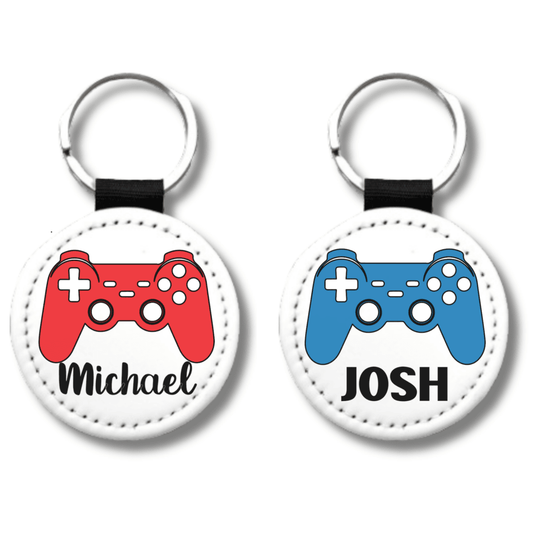 Custom Video Game Remote Controller Key Chain, Gift for Gamers - KWL Creations
