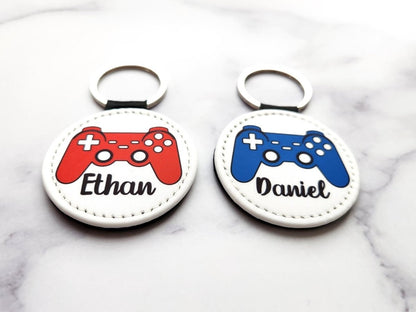Custom Video Game Remote Controller Key Chain, Gift for Gamers - KWL Creations