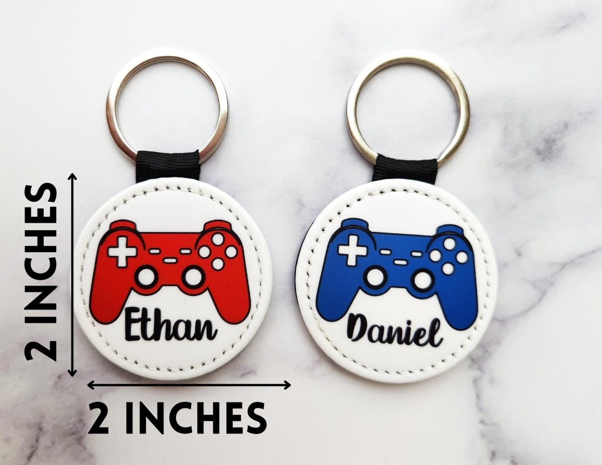 Custom Video Game Remote Controller Key Chain, Gift for Gamers - KWL Creations