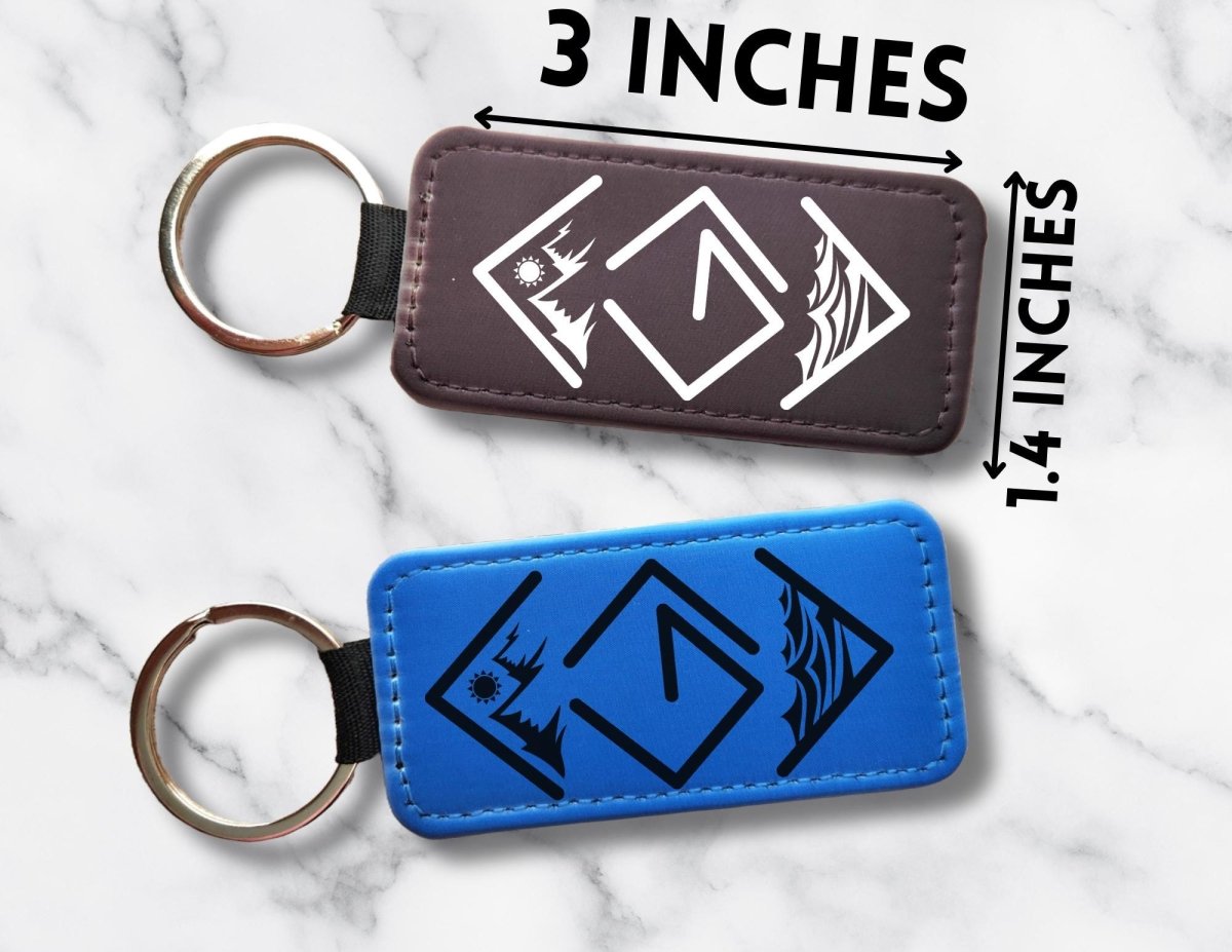 God Is Greater Than The Highs and Lows Keychain - KWL Creations