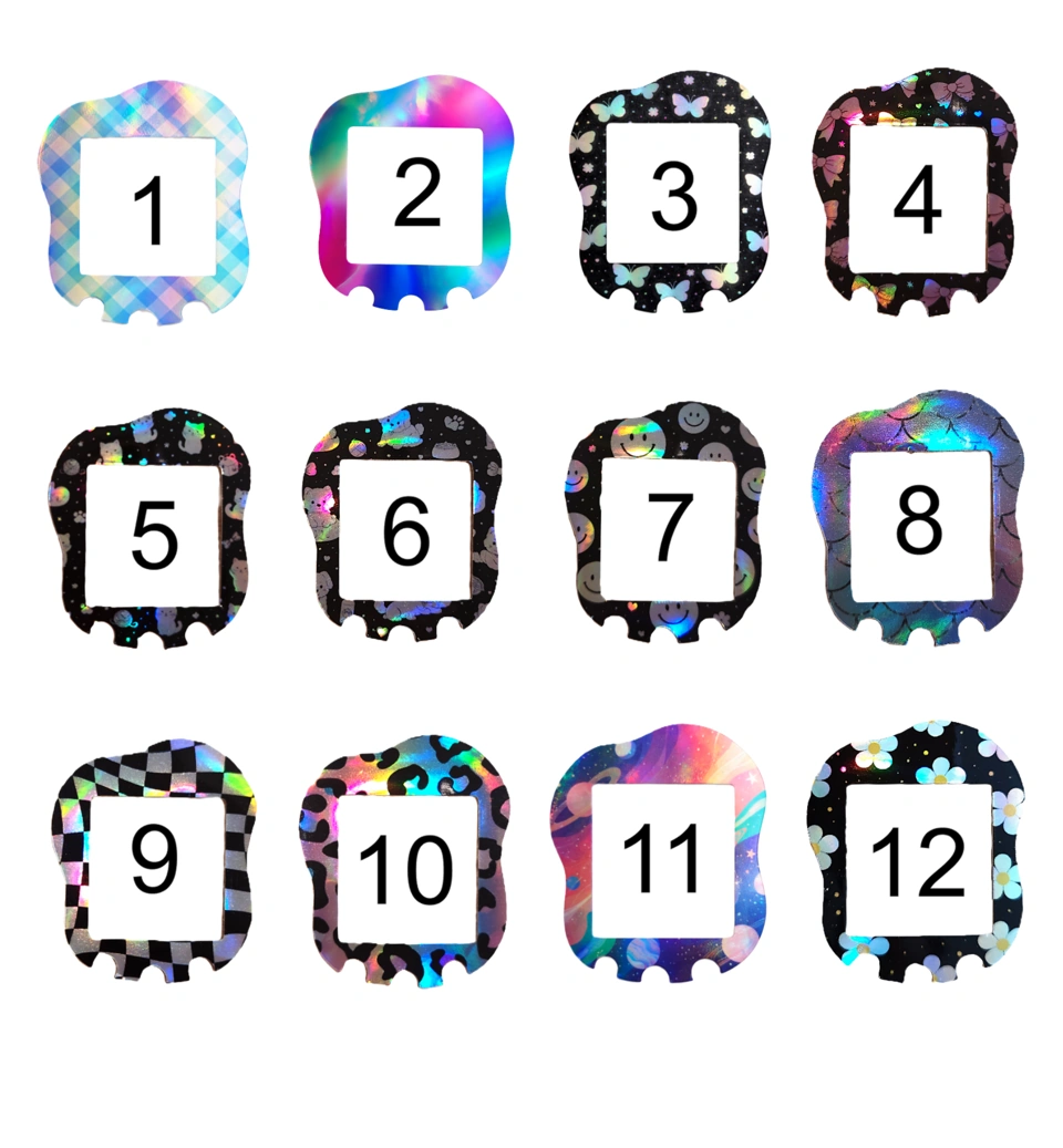Holographic Faceplate Skins for Tamagotchi Uni (Compatible) - KWL Creations