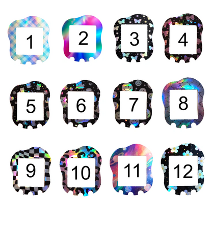 Holographic Faceplate Skins for Tamagotchi Uni (Compatible) - KWL Creations