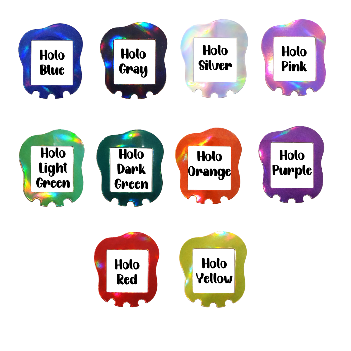 Holographic Faceplate Skins for Tamagotchi Uni (Compatible) - KWL Creations
