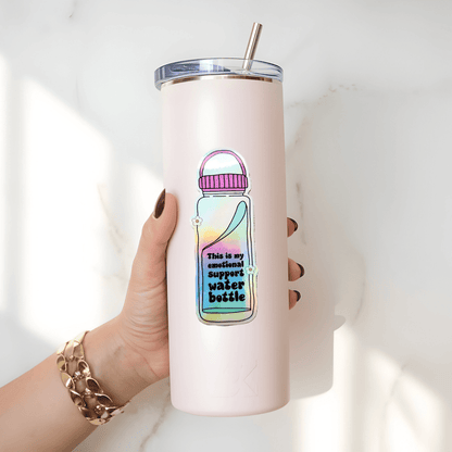 My Emotional Support Water Bottle Sticker - KWL Creations