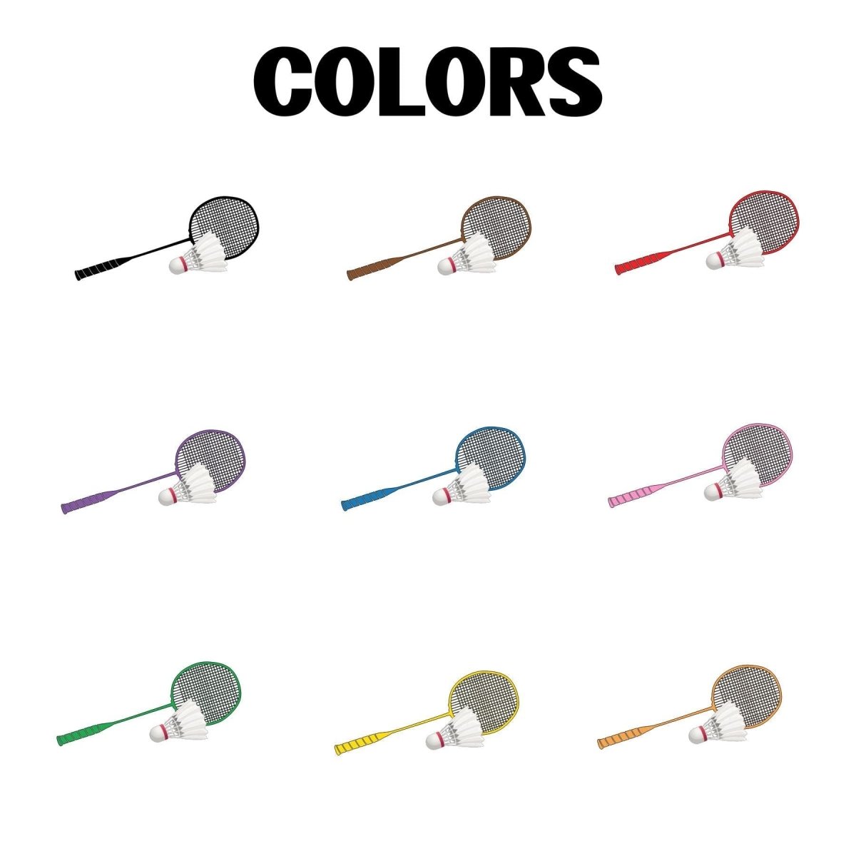Personalized Badminton Racket Key Chain - KWL Creations