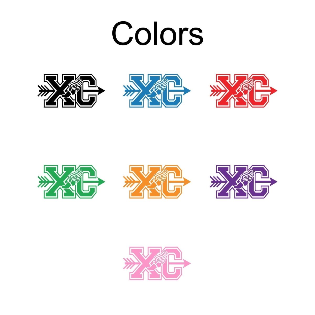 Personalized Cross Country Keychain - KWL Creations