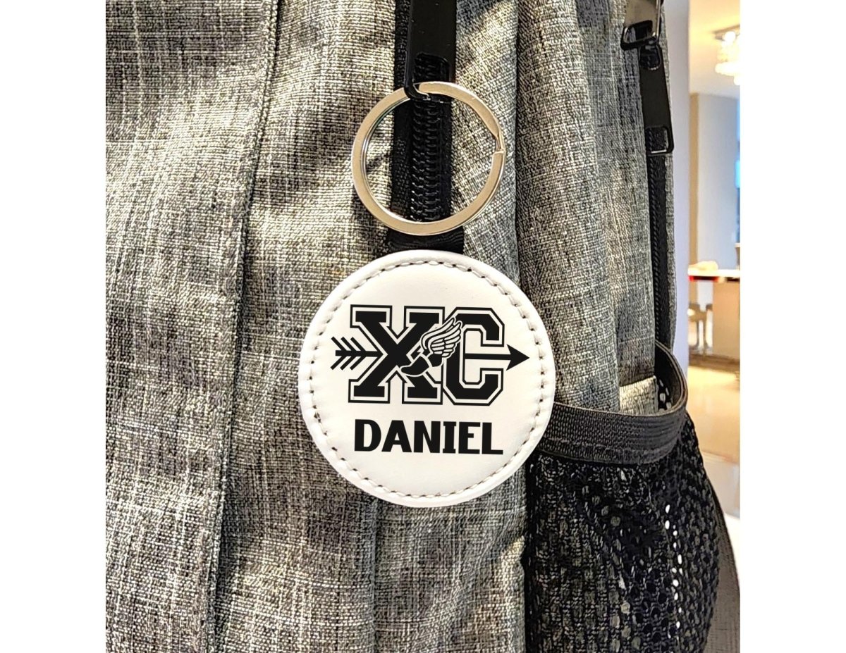 Personalized Cross Country Keychain - KWL Creations