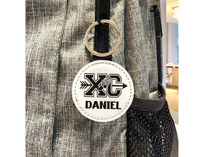 Personalized Cross Country Keychain - KWL Creations