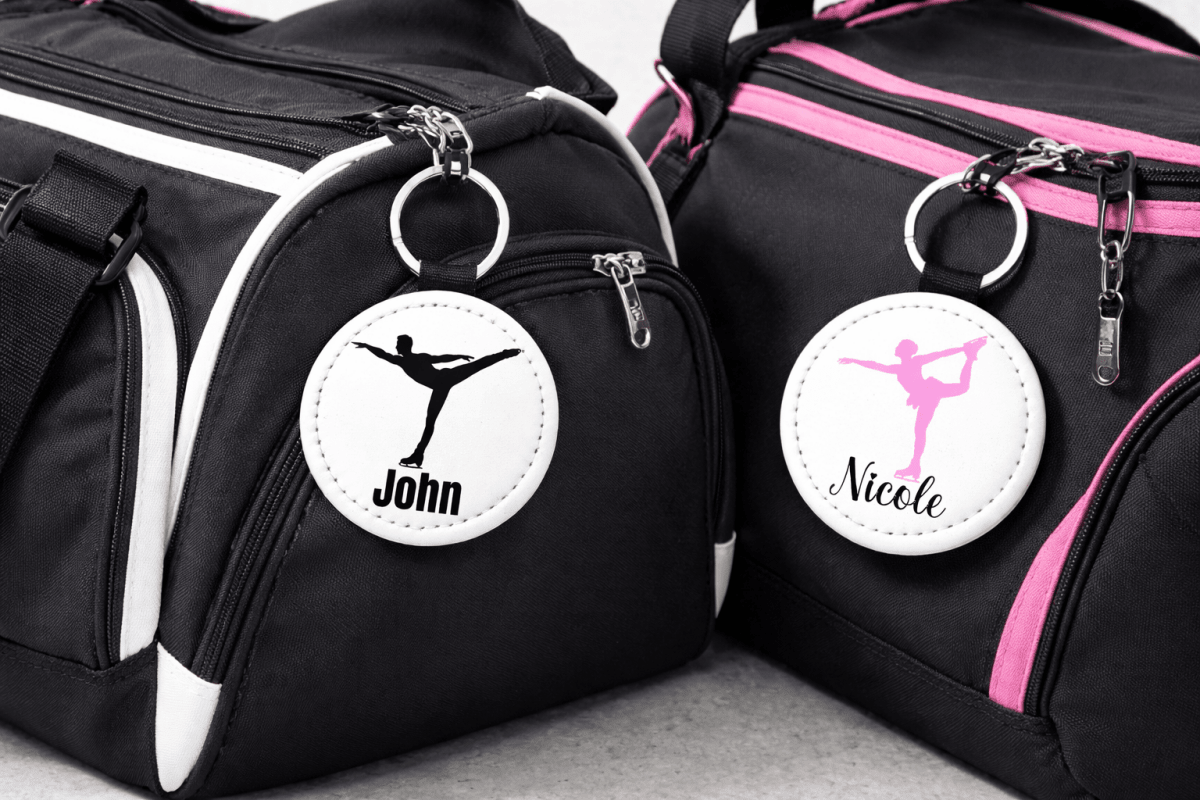Personalized Figure Skating Keychains | Custom Team Gifts - KWL Creations
