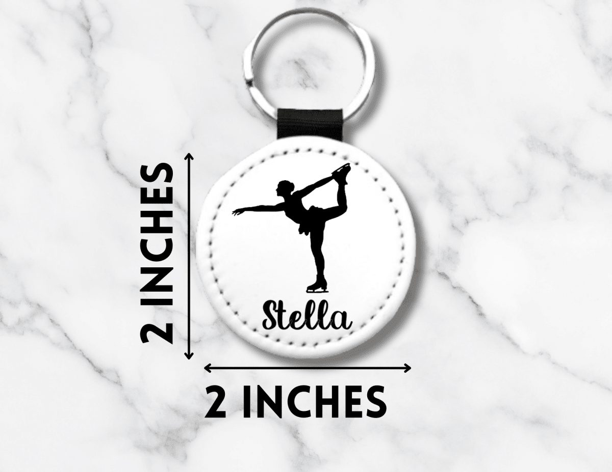 Personalized Figure Skating Keychains | Custom Team Gifts - KWL Creations
