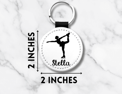 Personalized Figure Skating Keychains | Custom Team Gifts - KWL Creations