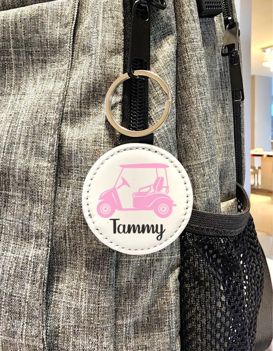 Personalized Golf Cart Keychain – Golfer Gift - KWL Creations