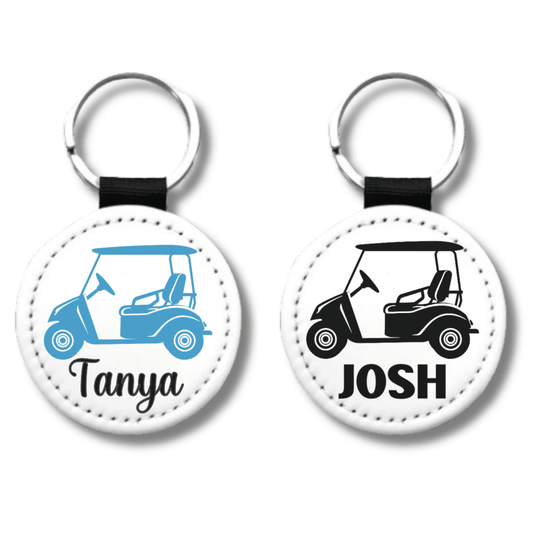 Personalized Golf Cart Keychain – Golfer Gift - KWL Creations
