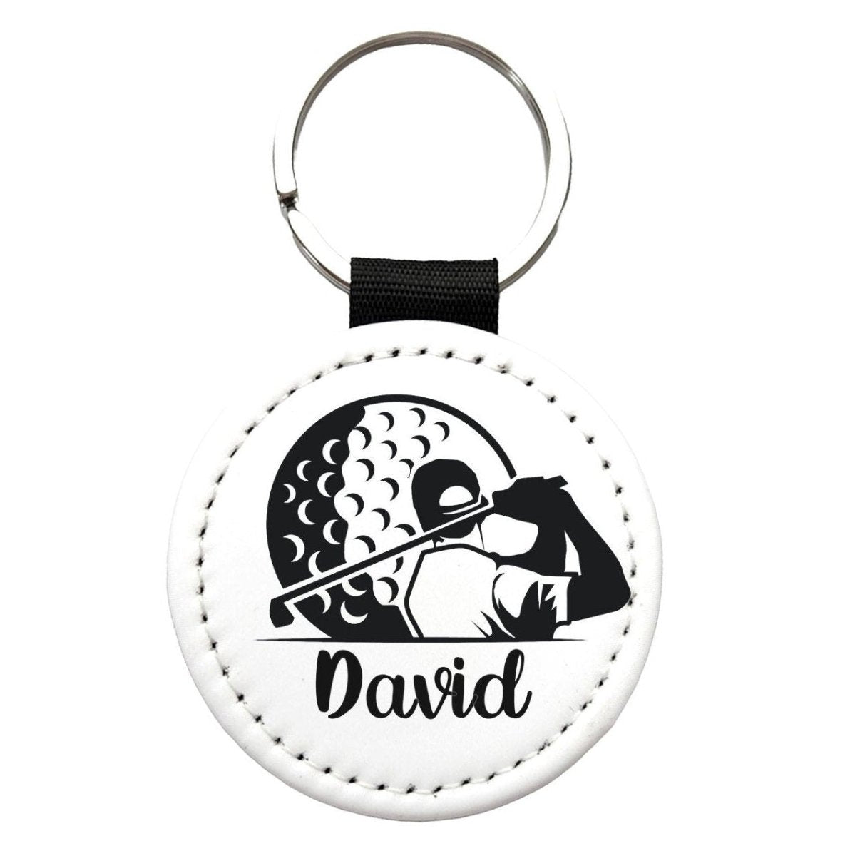 Personalized Golf Keychain – Custom Name Golfer Bag Tag - KWL Creations