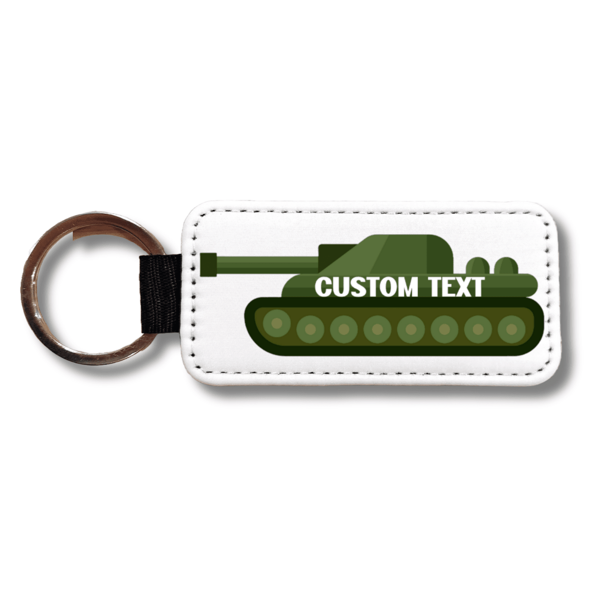 Personalized Military Tank Keychain: Custom Name Army Gift - KWL Creations