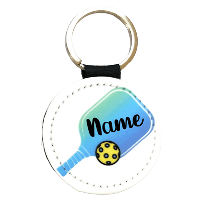 Personalized Pickleball Paddle Keychain - KWL Creations