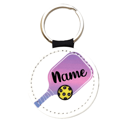 Personalized Pickleball Paddle Keychain - KWL Creations