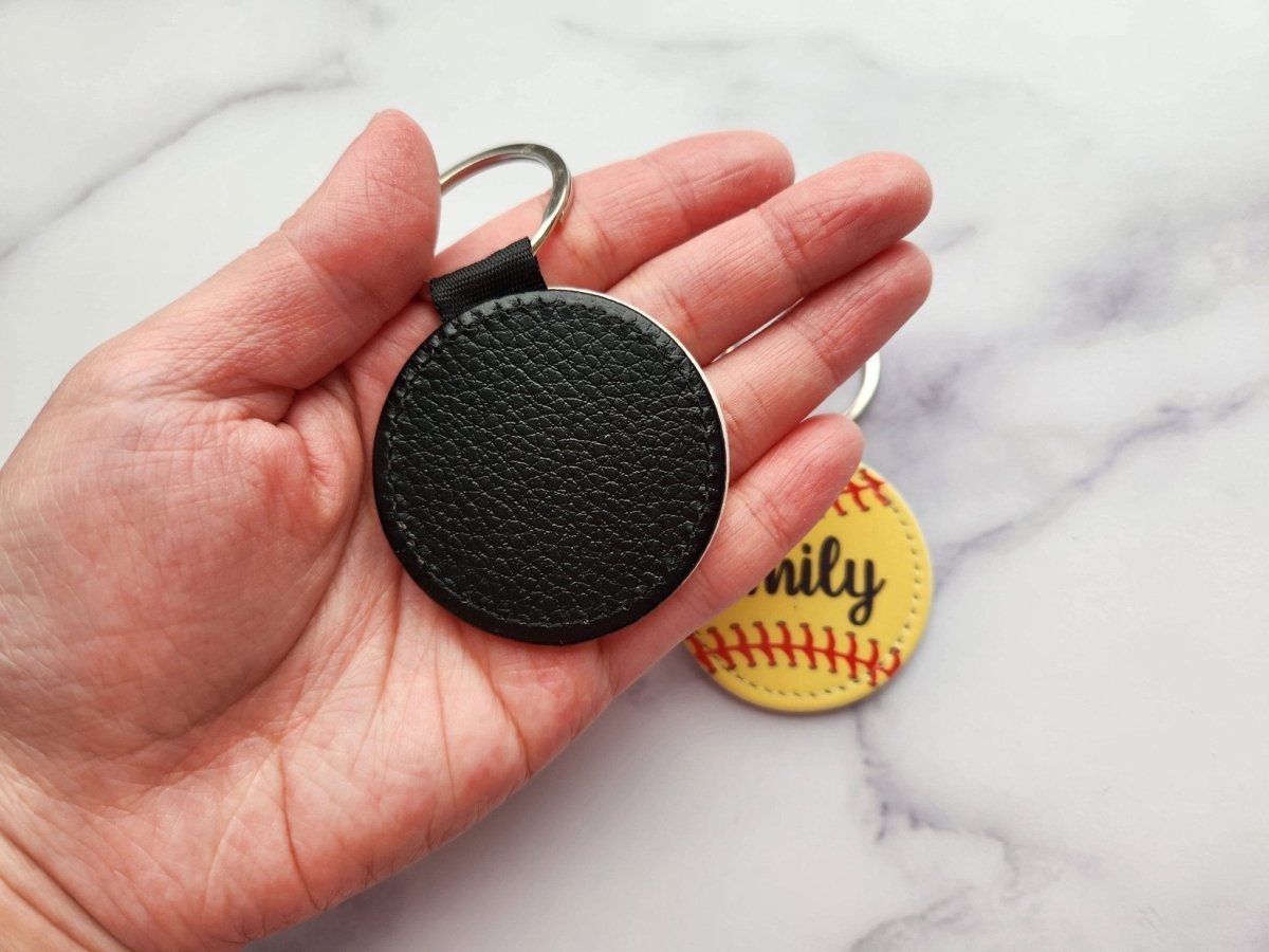 Personalized Softball Keychain : Team Gifts, Player Gift - KWL Creations