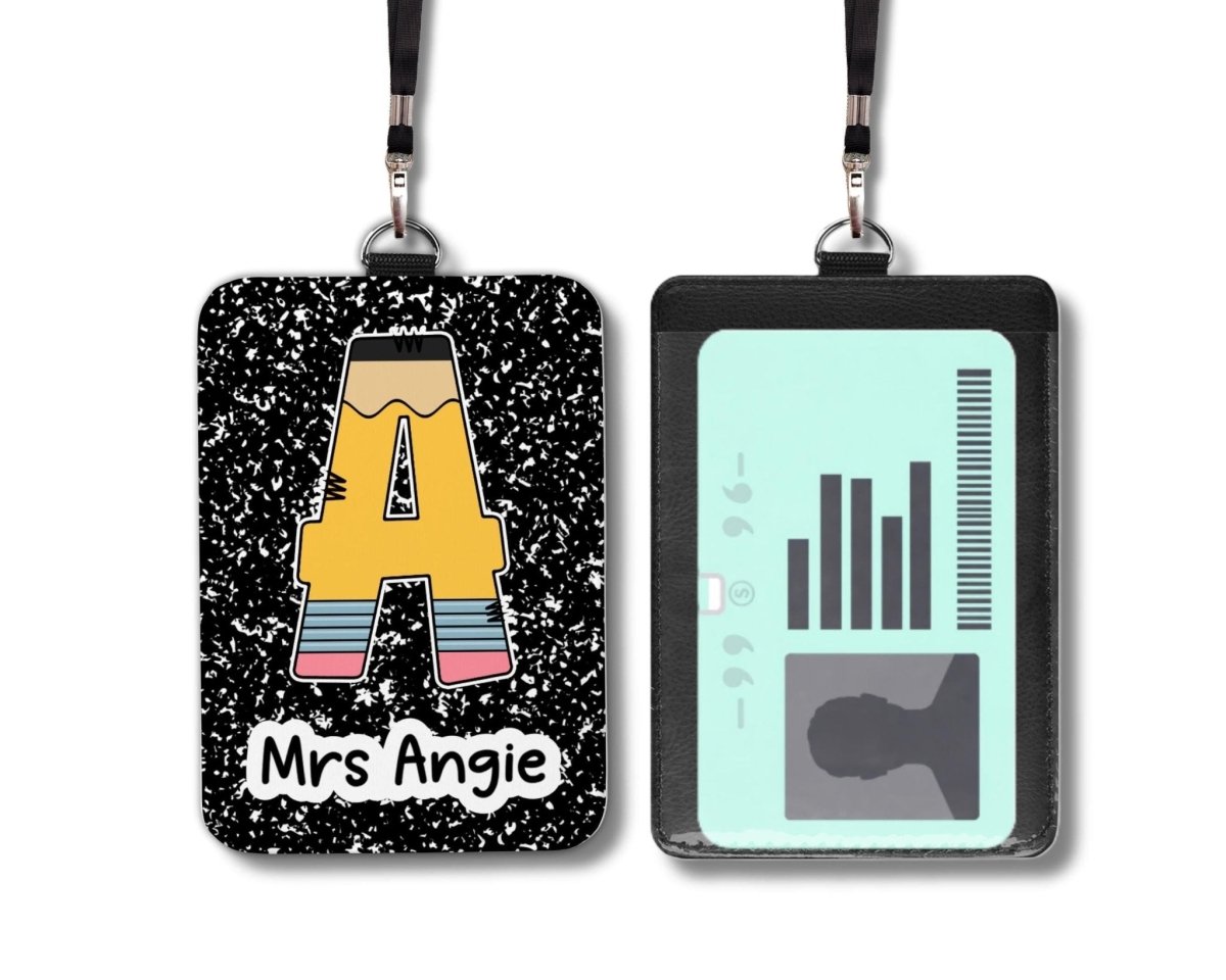 teacher name badge holder