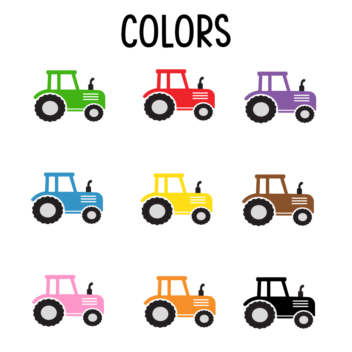 Personalized Tractor Keychain - KWL Creations