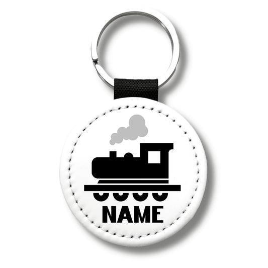 Personalized Train Engine Keychain for Kids - KWL Creations