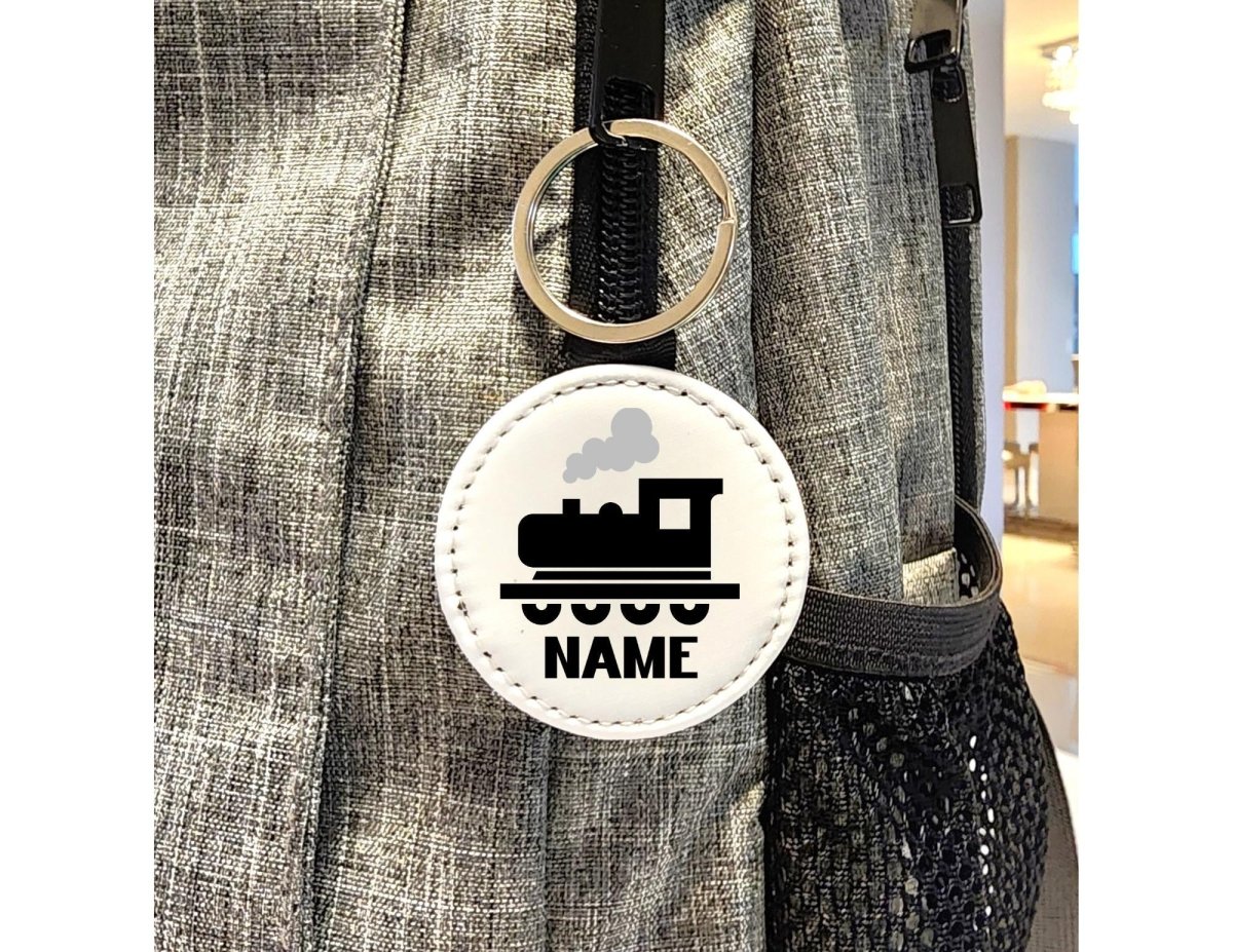 Personalized Train Engine Keychain for Kids - KWL Creations