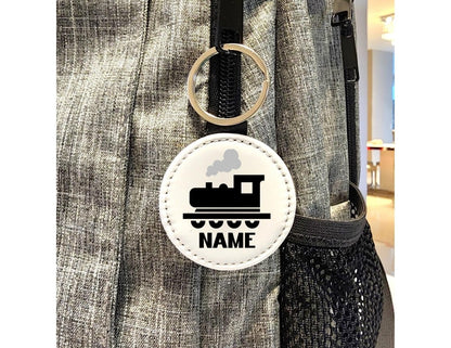 Personalized Train Engine Keychain for Kids - KWL Creations