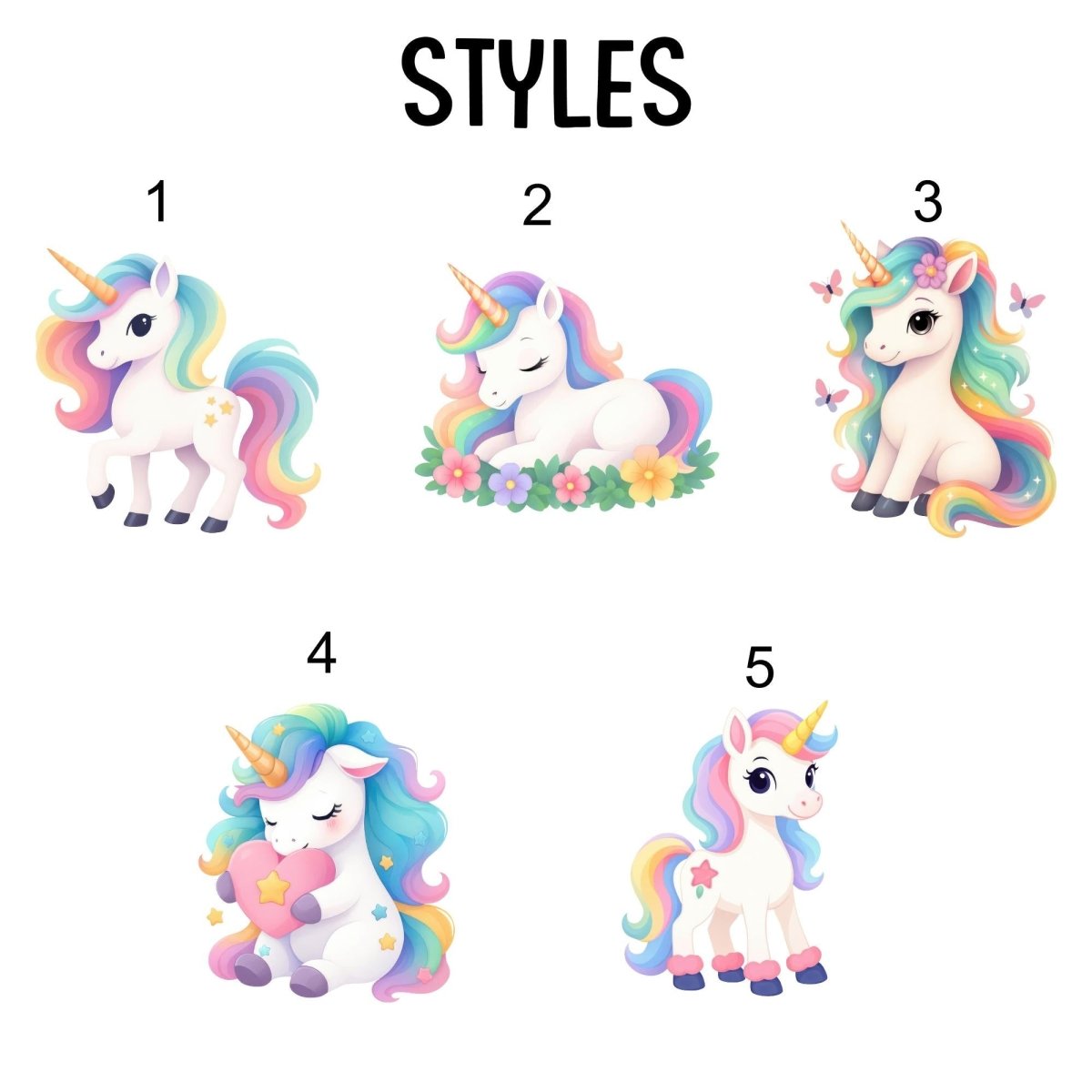 Personalized Unicorn Keychain, Kids Name Keychain - KWL Creations