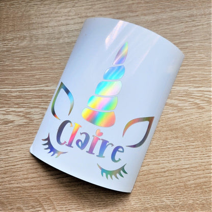 Personalized Unicorn Name Decal – Kids Nme Decal - KWL Creations
