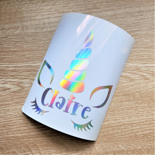 Personalized Unicorn Name Decal – Kids Nme Decal - KWL Creations